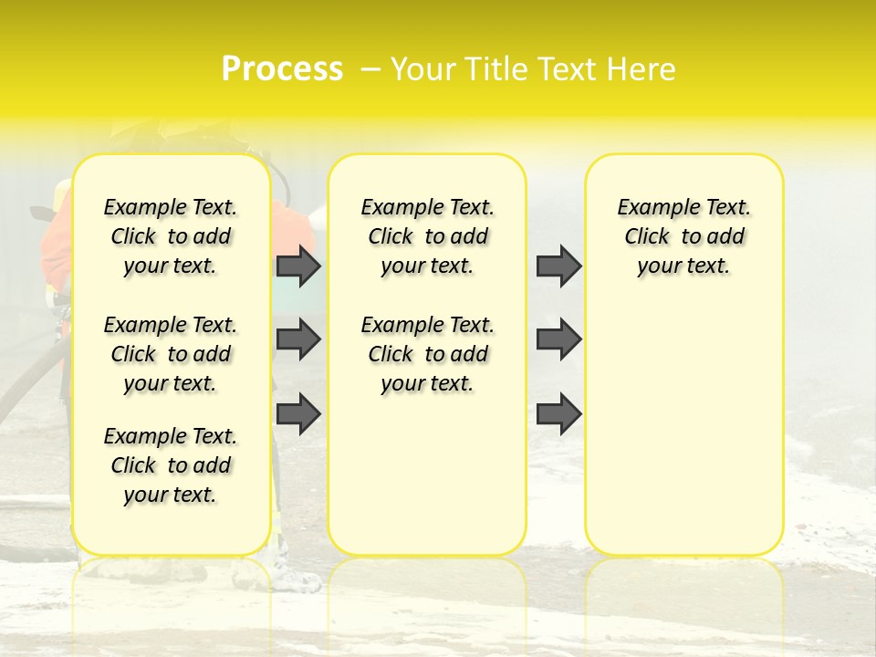 Fire Prevention Rescue Hose PowerPoint Template
