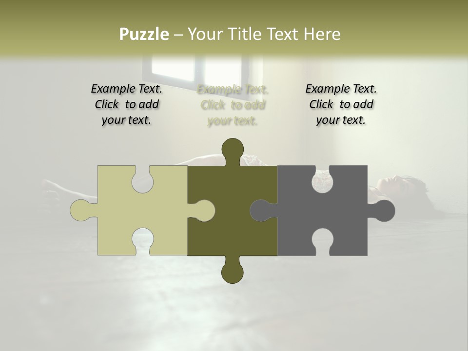 Crime Beauty Woman PowerPoint Template