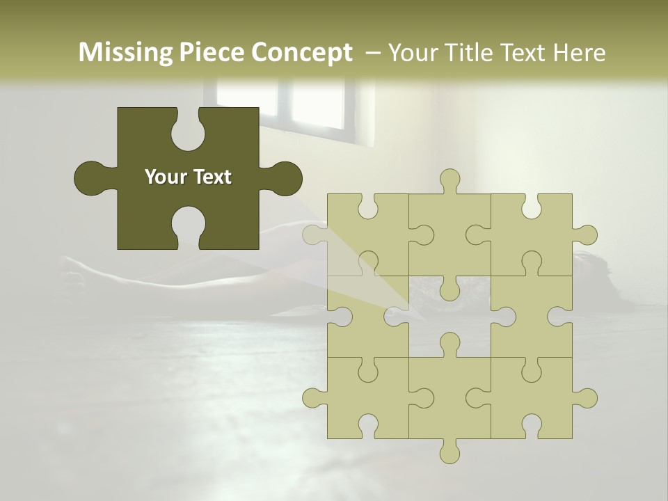 Crime Beauty Woman PowerPoint Template