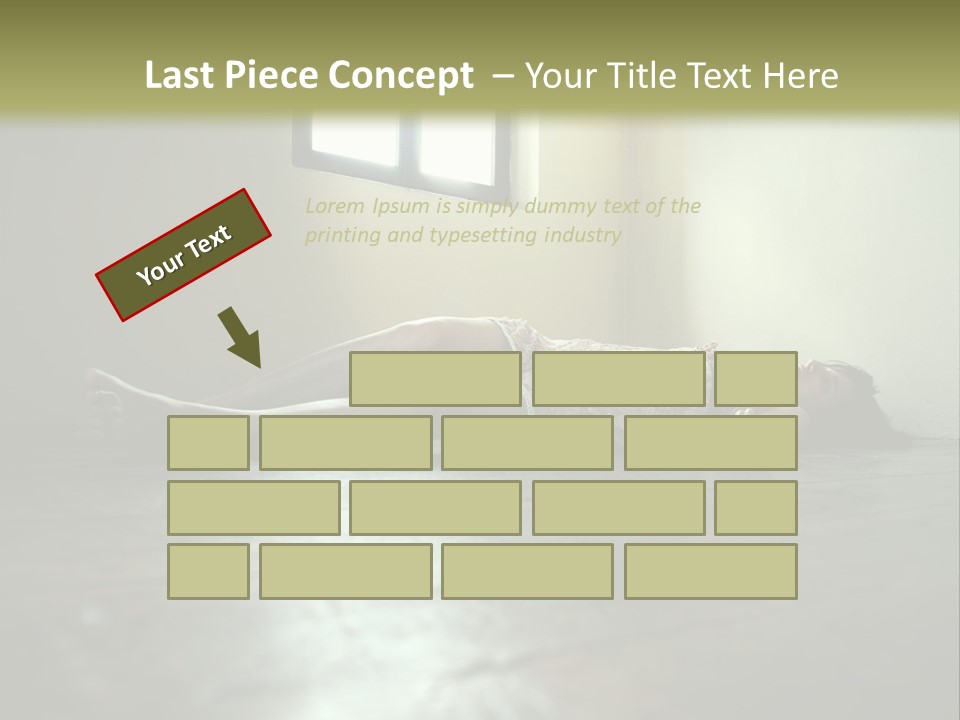 Crime Beauty Woman PowerPoint Template