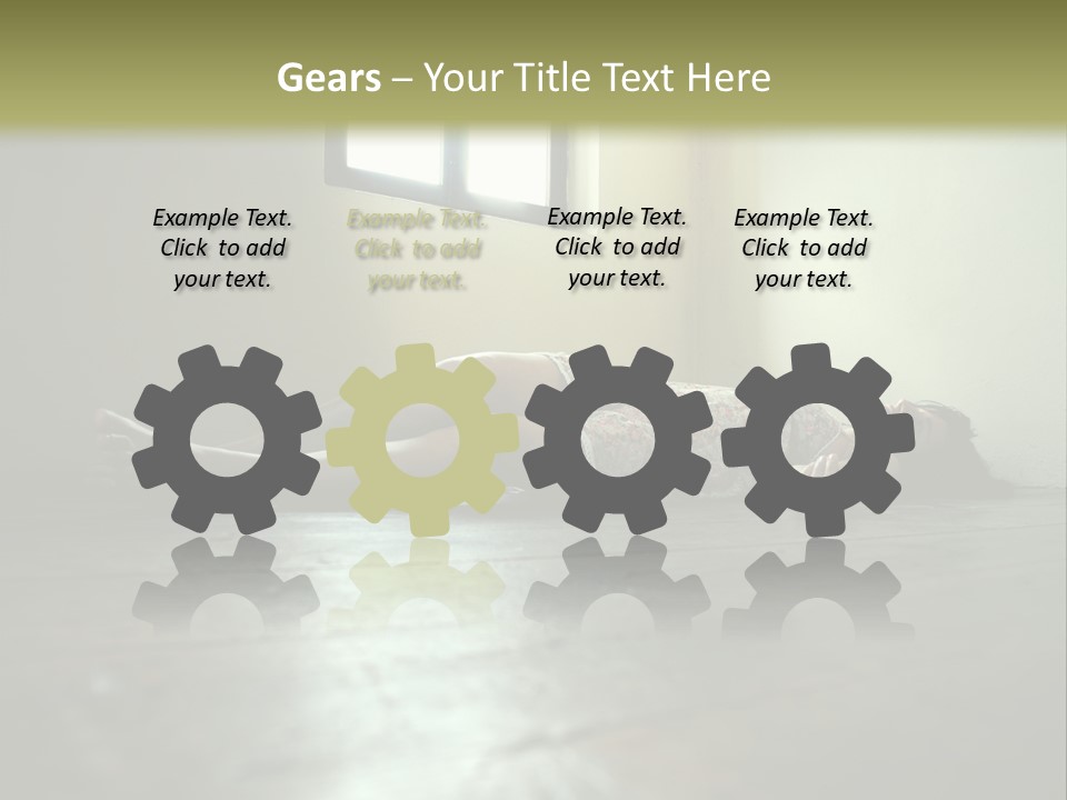 Crime Beauty Woman PowerPoint Template