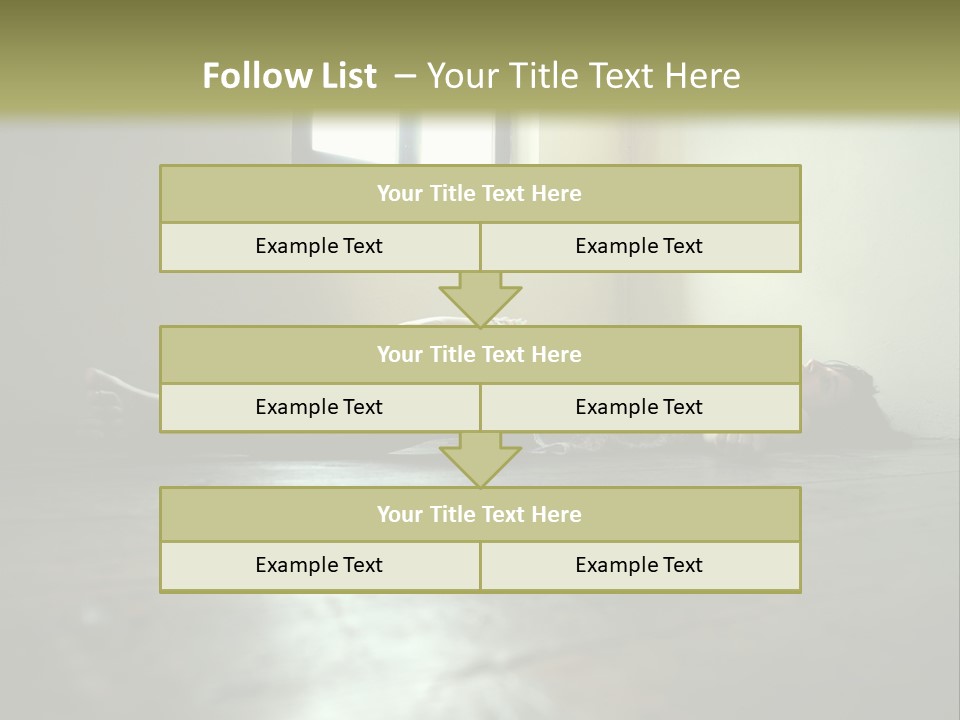 Crime Beauty Woman PowerPoint Template