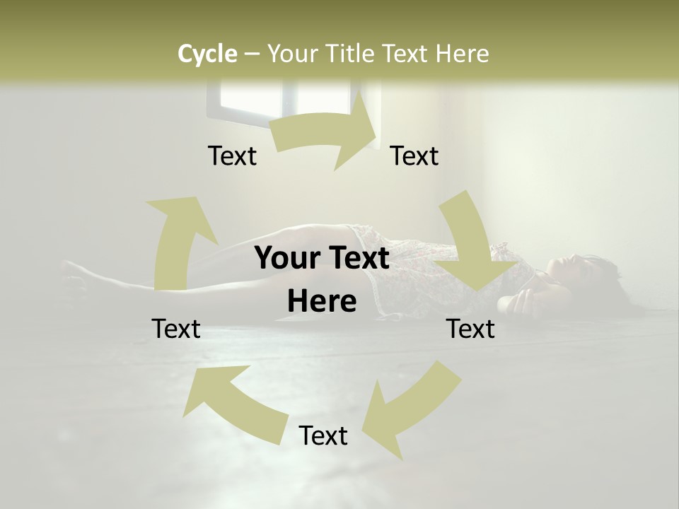 Crime Beauty Woman PowerPoint Template