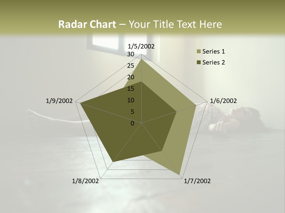 Crime Beauty Woman PowerPoint Template