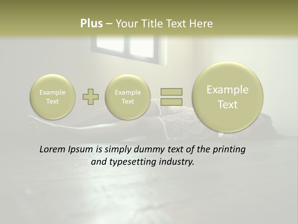 Crime Beauty Woman PowerPoint Template