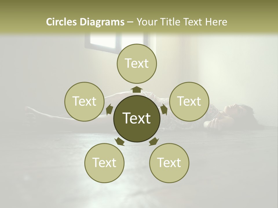 Crime Beauty Woman PowerPoint Template