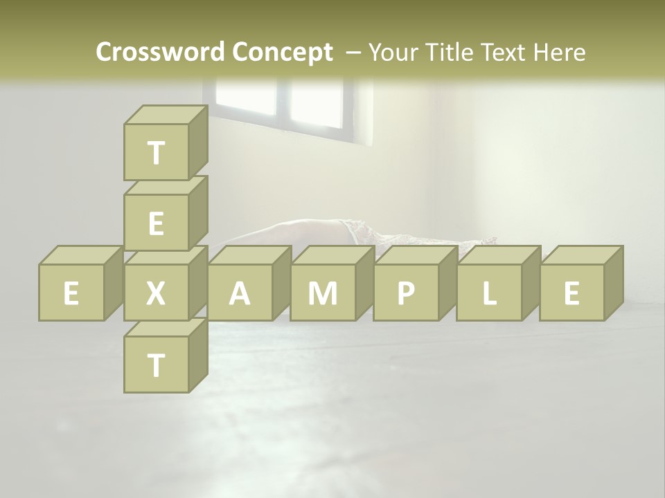 Crime Beauty Woman PowerPoint Template