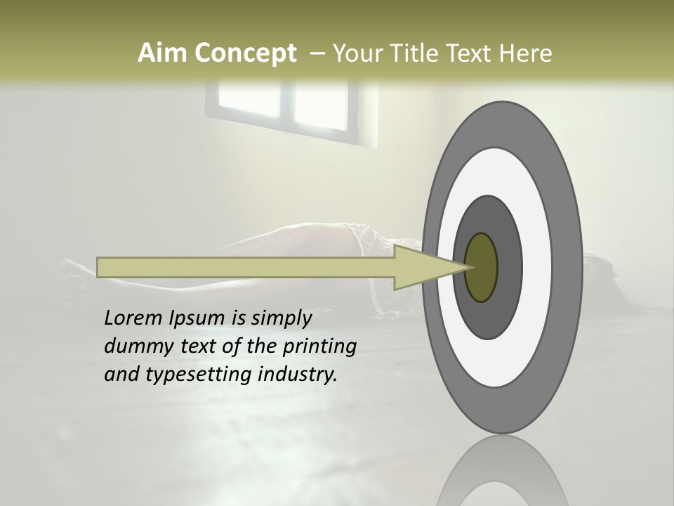 Crime Beauty Woman PowerPoint Template