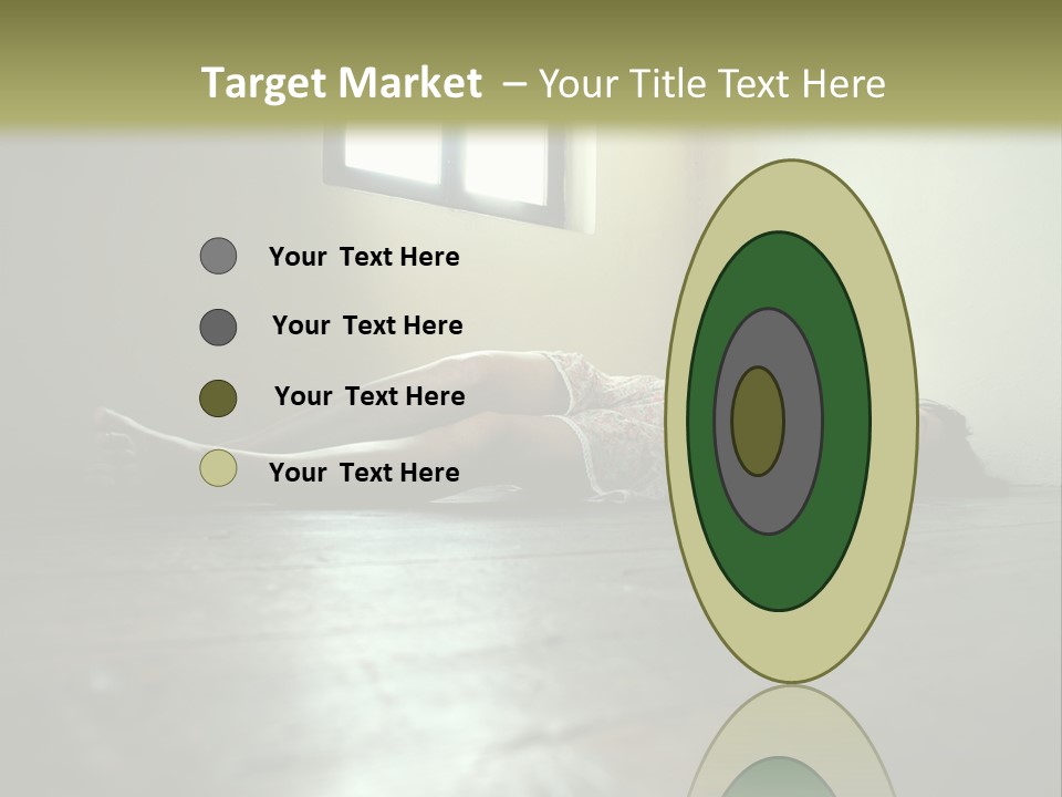 Crime Beauty Woman PowerPoint Template