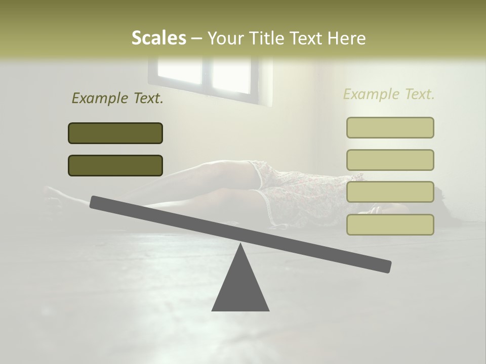 Crime Beauty Woman PowerPoint Template