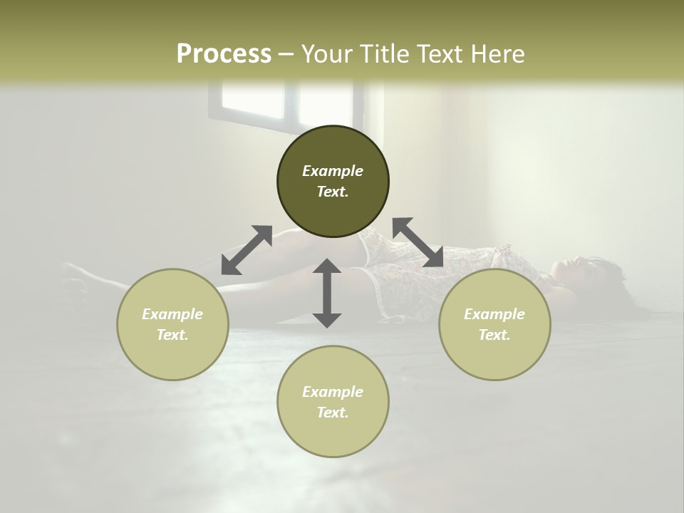 Crime Beauty Woman PowerPoint Template