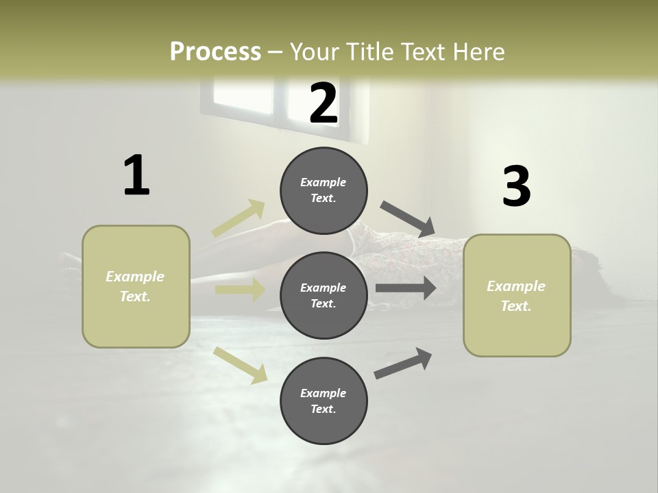 Crime Beauty Woman PowerPoint Template