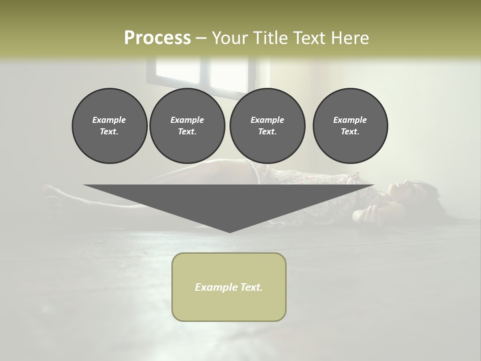 Crime Beauty Woman PowerPoint Template