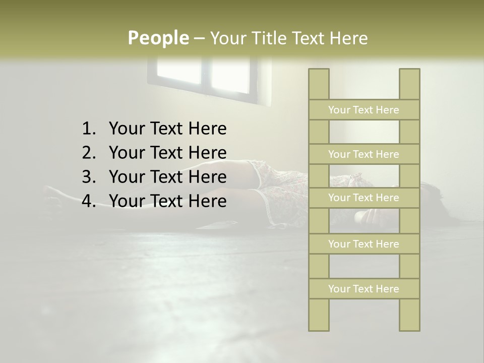 Crime Beauty Woman PowerPoint Template