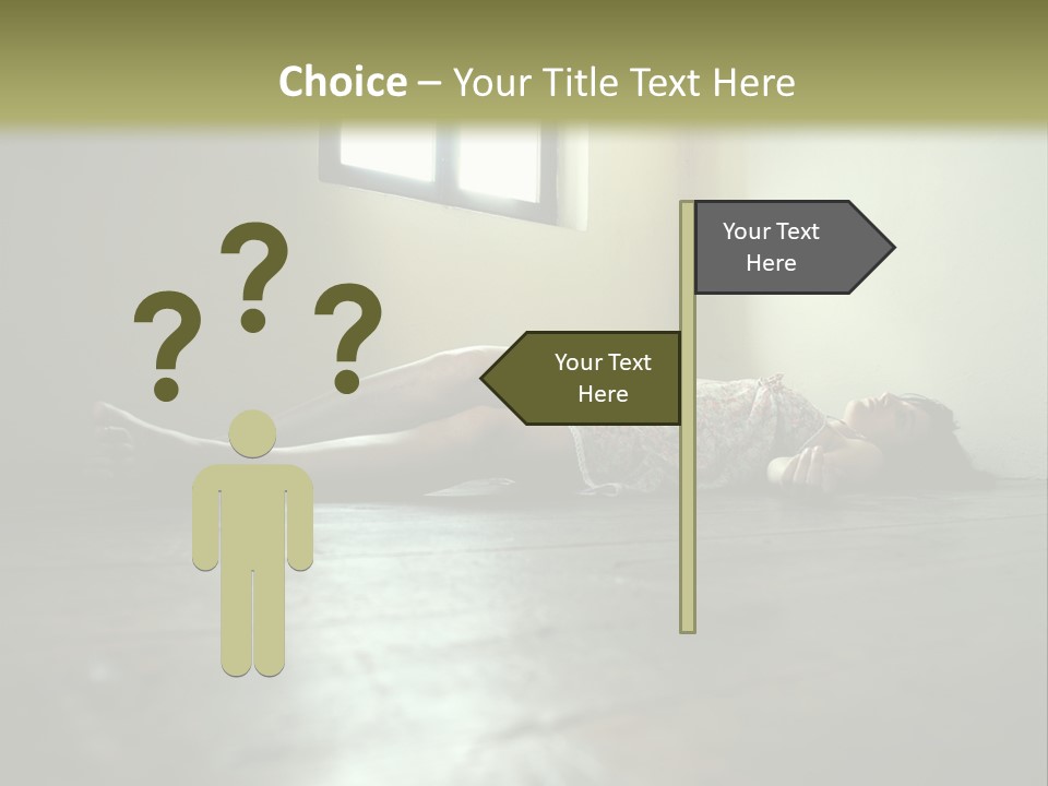 Crime Beauty Woman PowerPoint Template