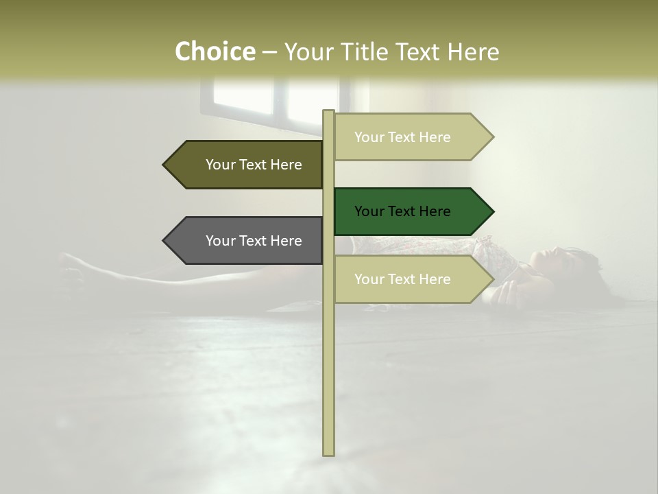 Crime Beauty Woman PowerPoint Template