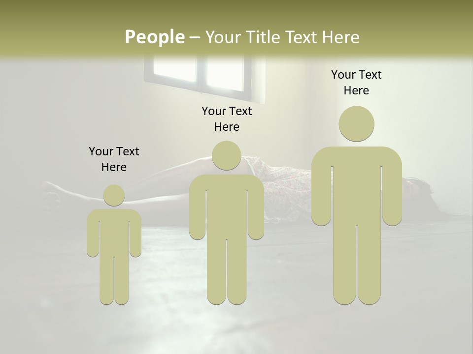 Crime Beauty Woman PowerPoint Template