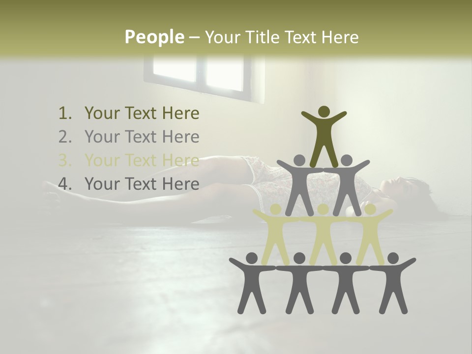 Crime Beauty Woman PowerPoint Template