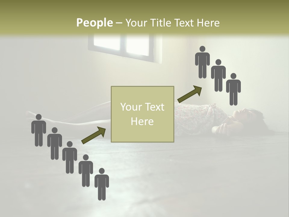 Crime Beauty Woman PowerPoint Template