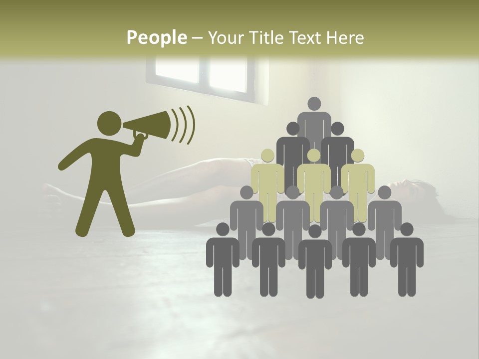 Crime Beauty Woman PowerPoint Template