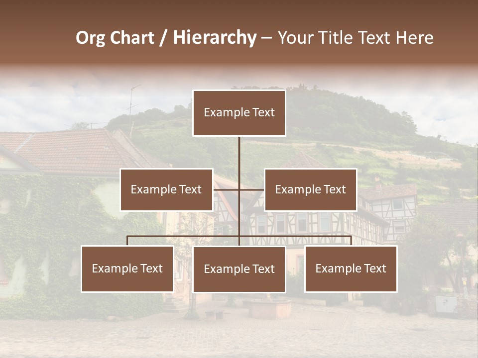 German Village House PowerPoint Template