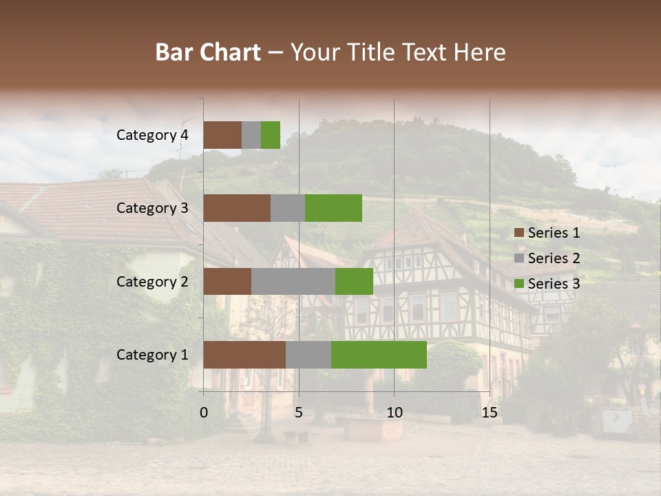 German Village House PowerPoint Template