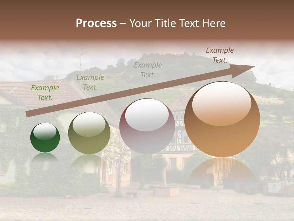 German Village House PowerPoint Template