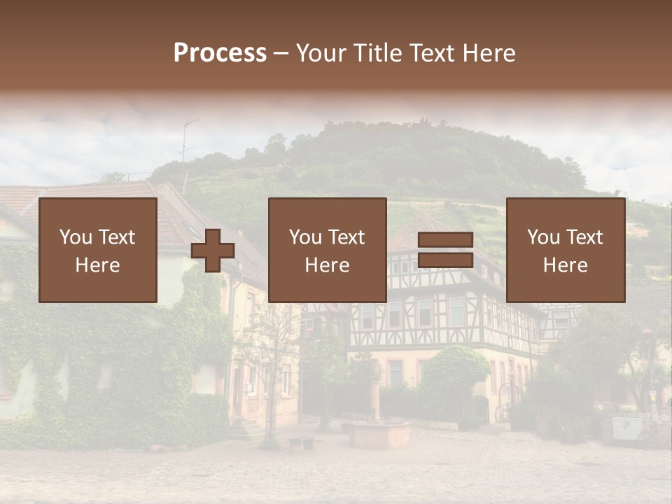 German Village House PowerPoint Template