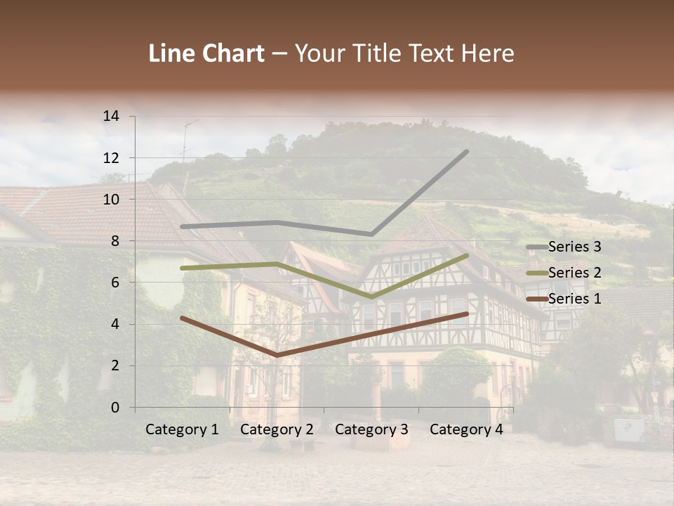German Village House PowerPoint Template