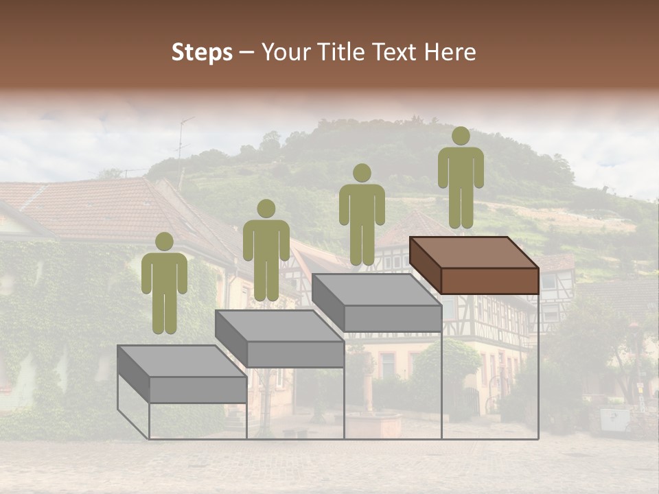 German Village House PowerPoint Template