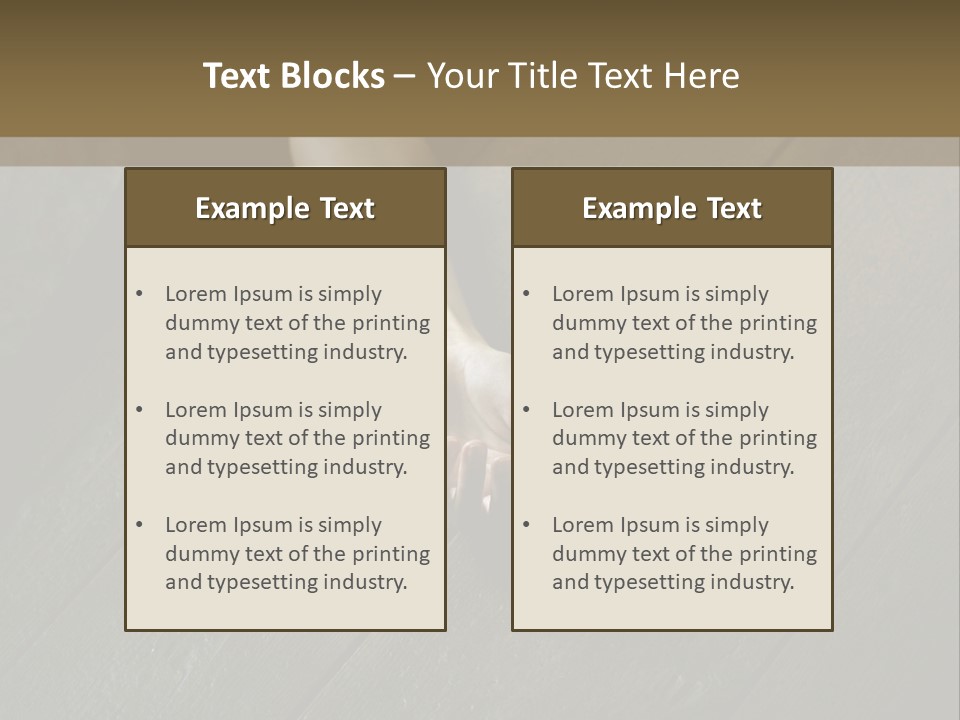 Depression Horror Tragedy PowerPoint Template