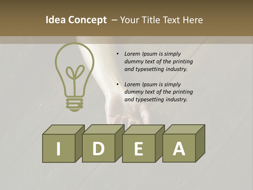 Depression Horror Tragedy PowerPoint Template