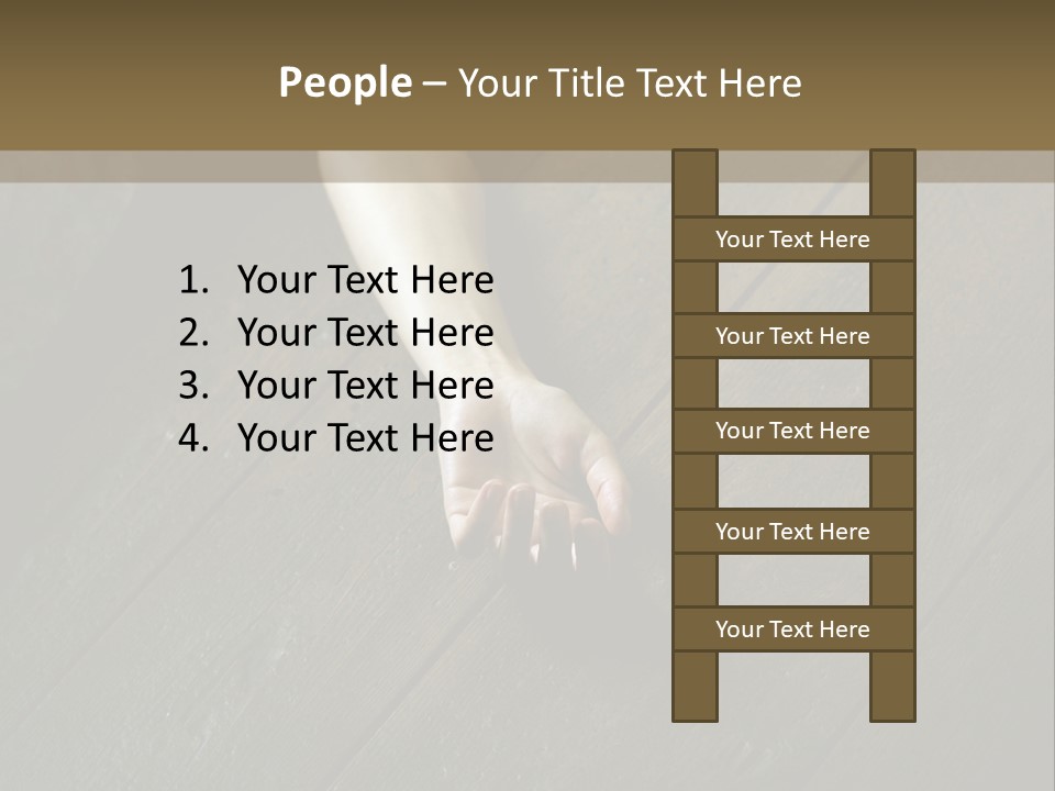 Depression Horror Tragedy PowerPoint Template