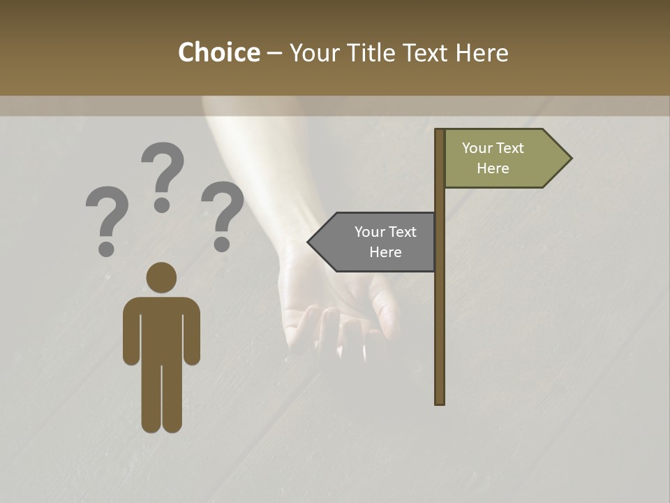 Depression Horror Tragedy PowerPoint Template