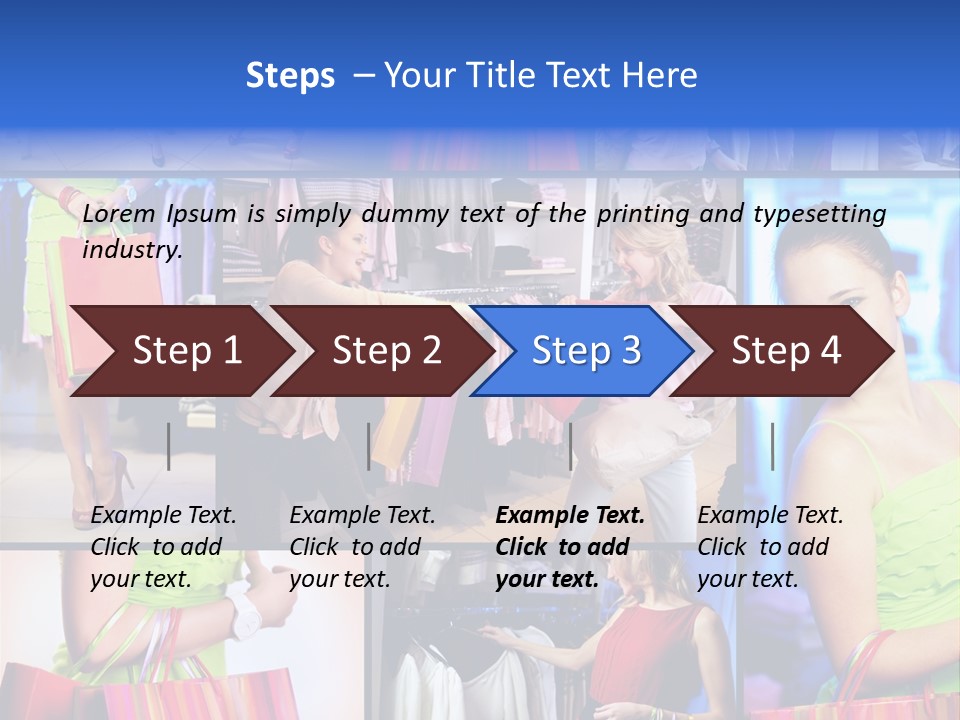 Girl Glamourous Share PowerPoint Template