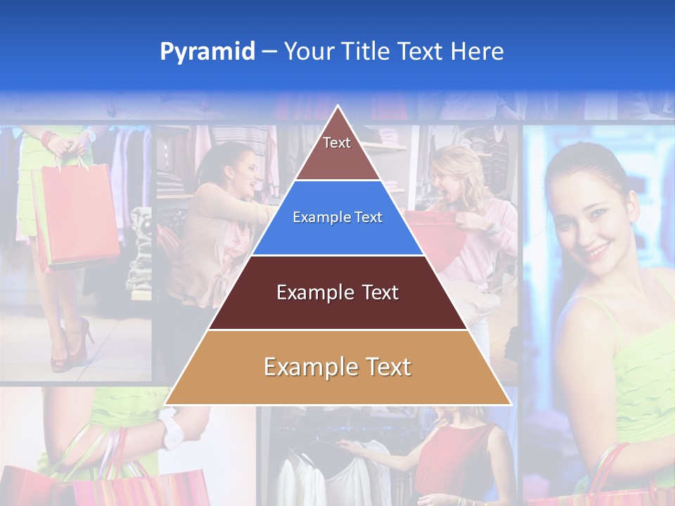 Girl Glamourous Share PowerPoint Template