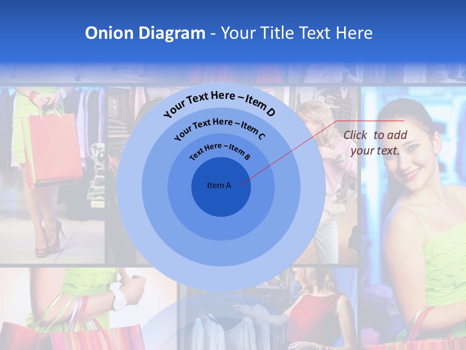 Girl Glamourous Share PowerPoint Template