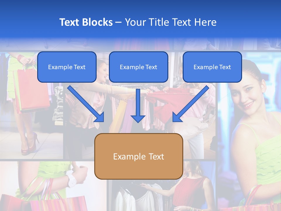 Girl Glamourous Share PowerPoint Template