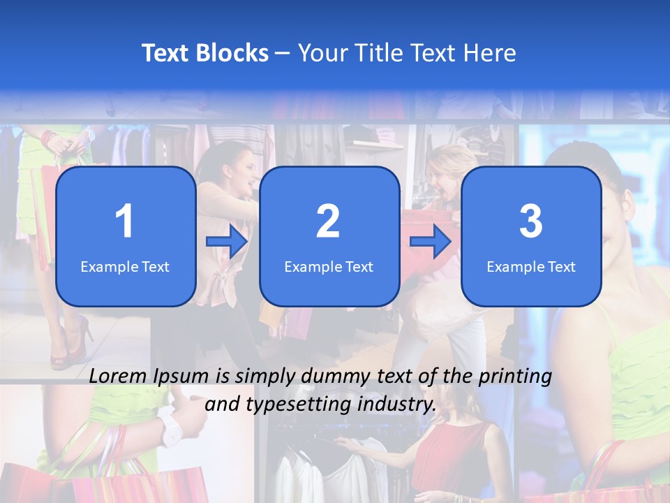 Girl Glamourous Share PowerPoint Template