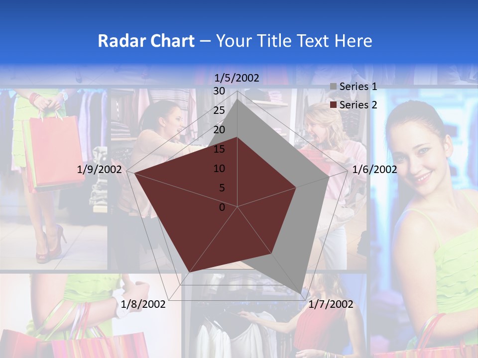 Girl Glamourous Share PowerPoint Template