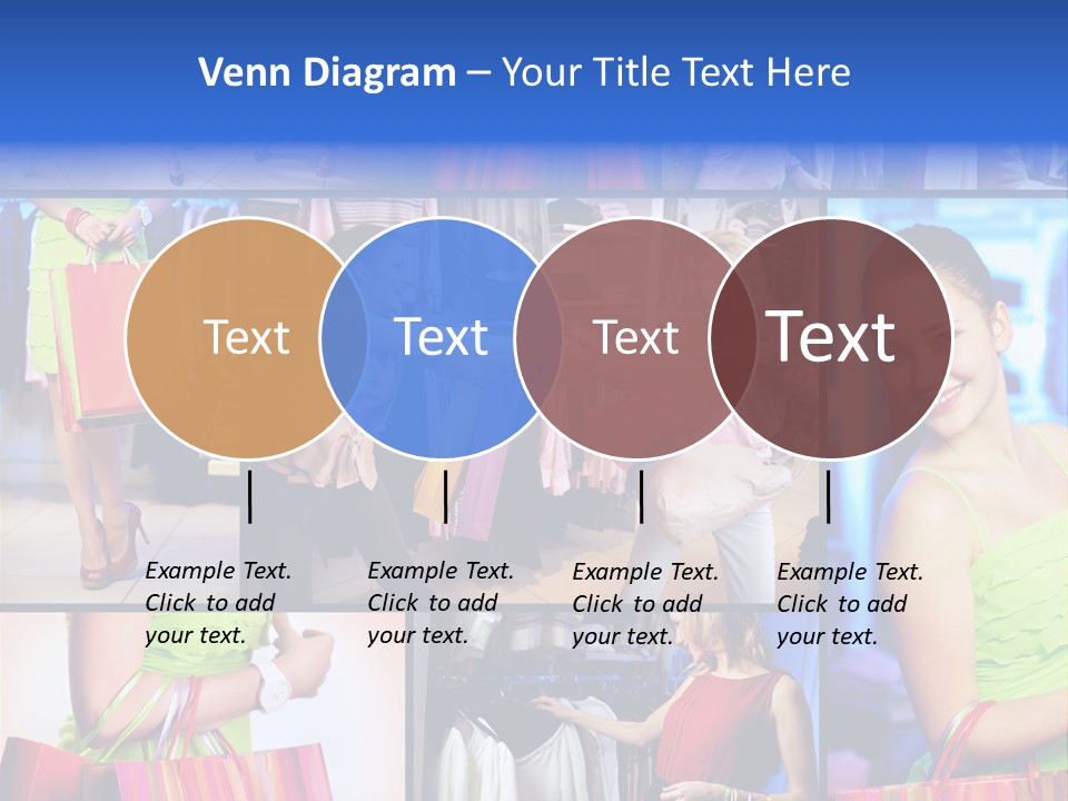 Girl Glamourous Share PowerPoint Template