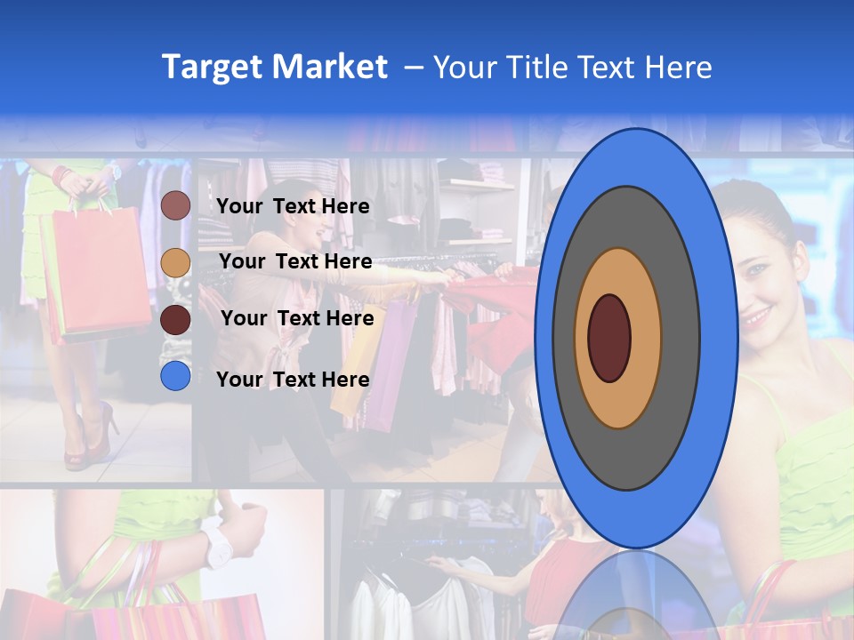 Girl Glamourous Share PowerPoint Template