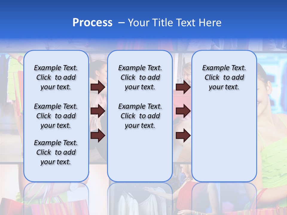 Girl Glamourous Share PowerPoint Template