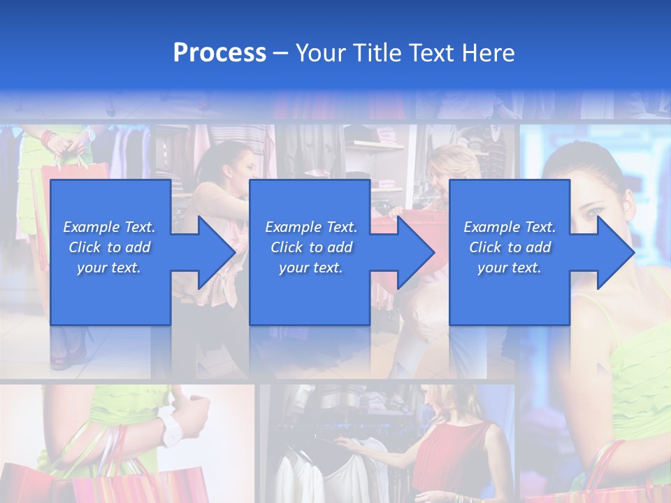 Girl Glamourous Share PowerPoint Template