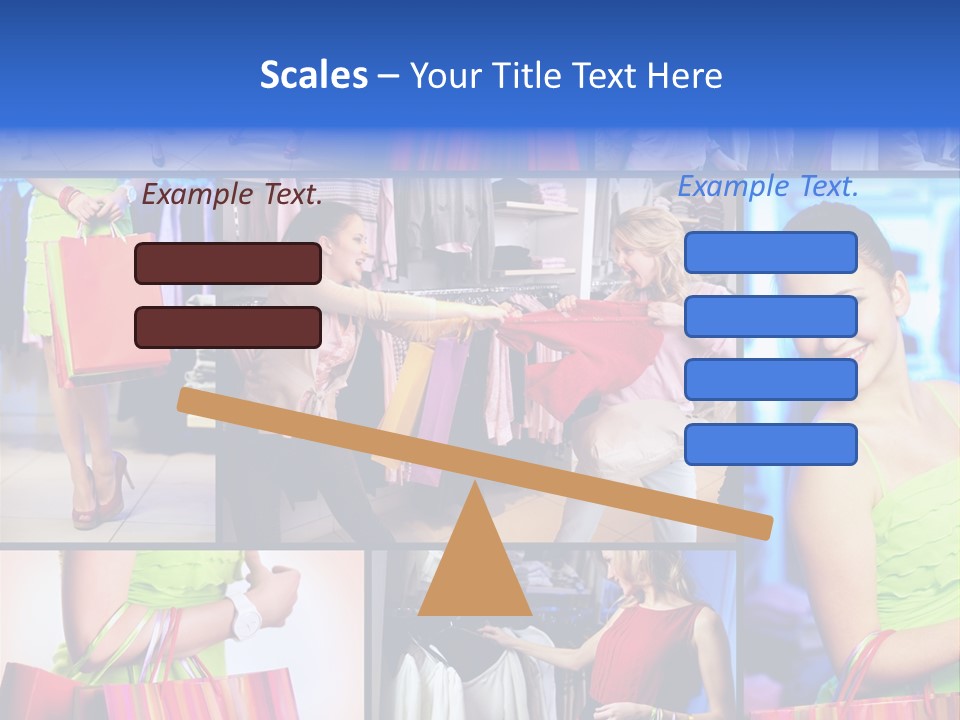 Girl Glamourous Share PowerPoint Template