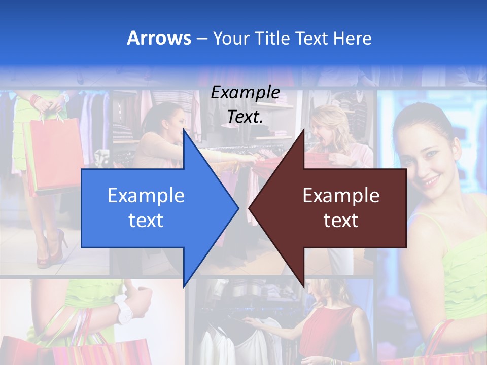 Girl Glamourous Share PowerPoint Template