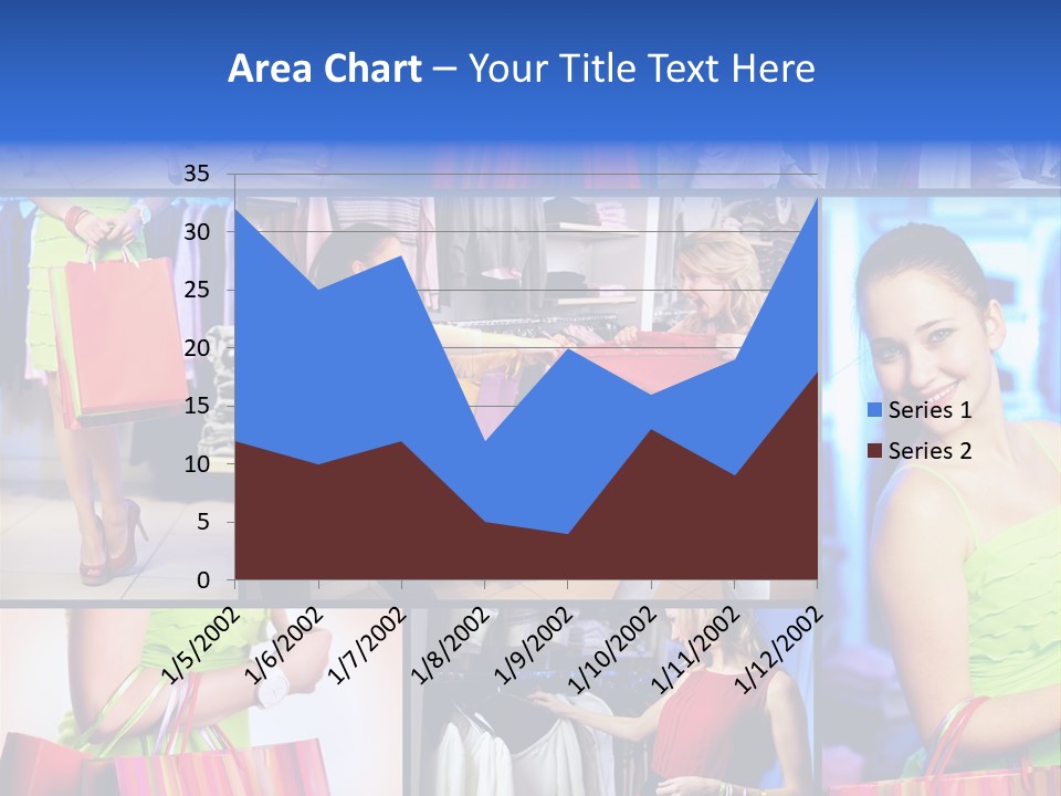 Girl Glamourous Share PowerPoint Template