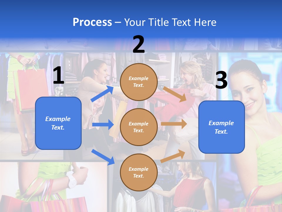 Girl Glamourous Share PowerPoint Template