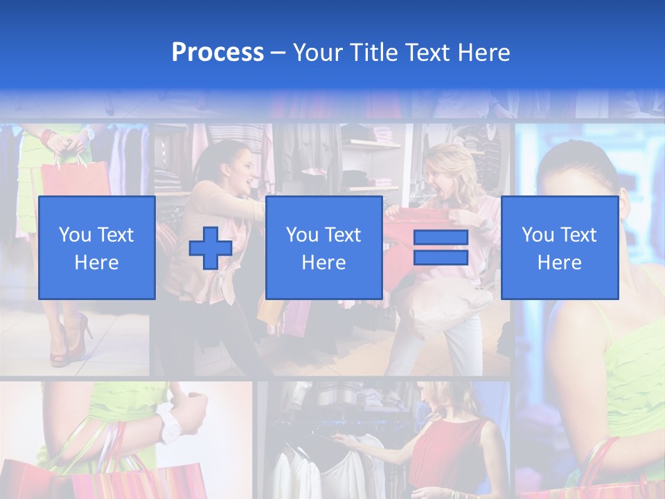 Girl Glamourous Share PowerPoint Template