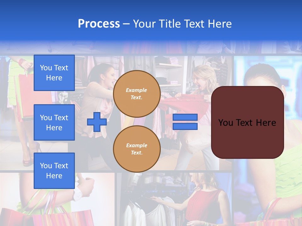 Girl Glamourous Share PowerPoint Template